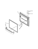 Freezer door parts