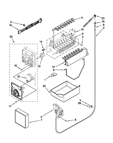 Icemaker parts