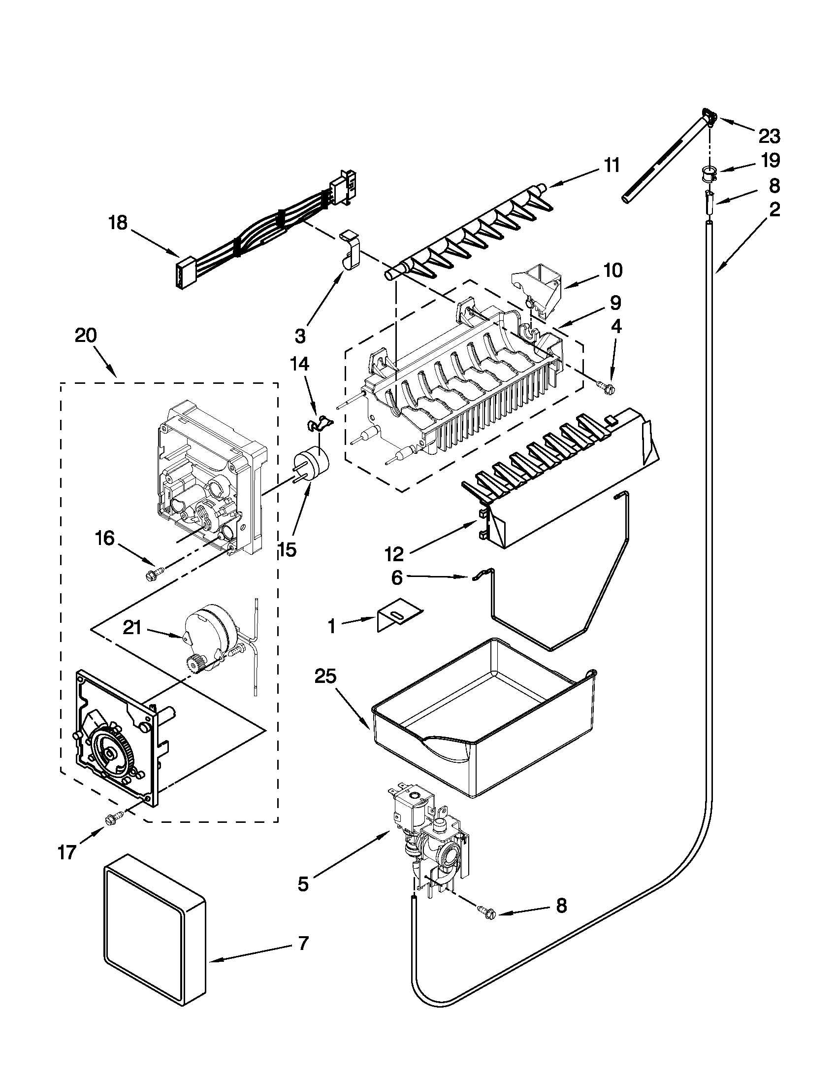 ICEMAKER PARTS