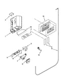 Dispenser front parts
