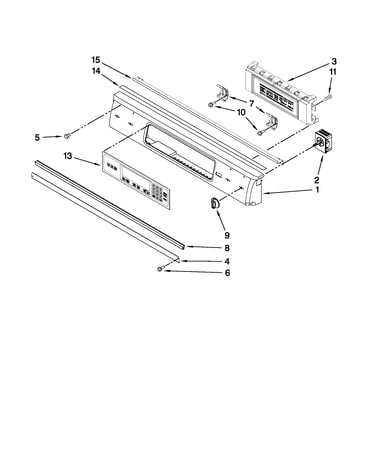Control panel parts