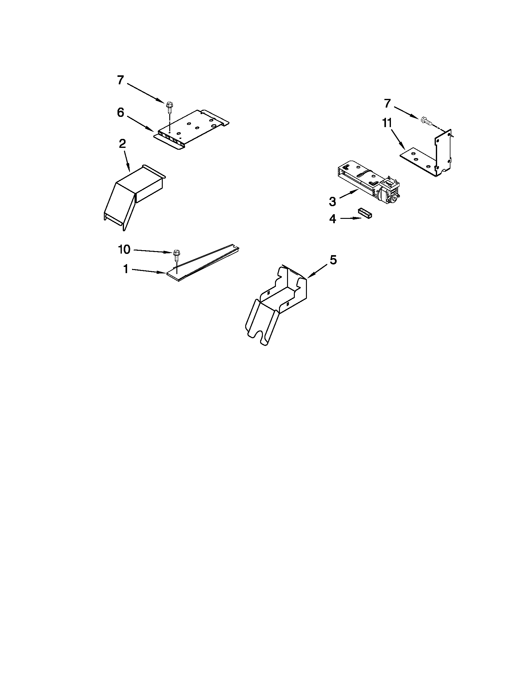 Top venting parts