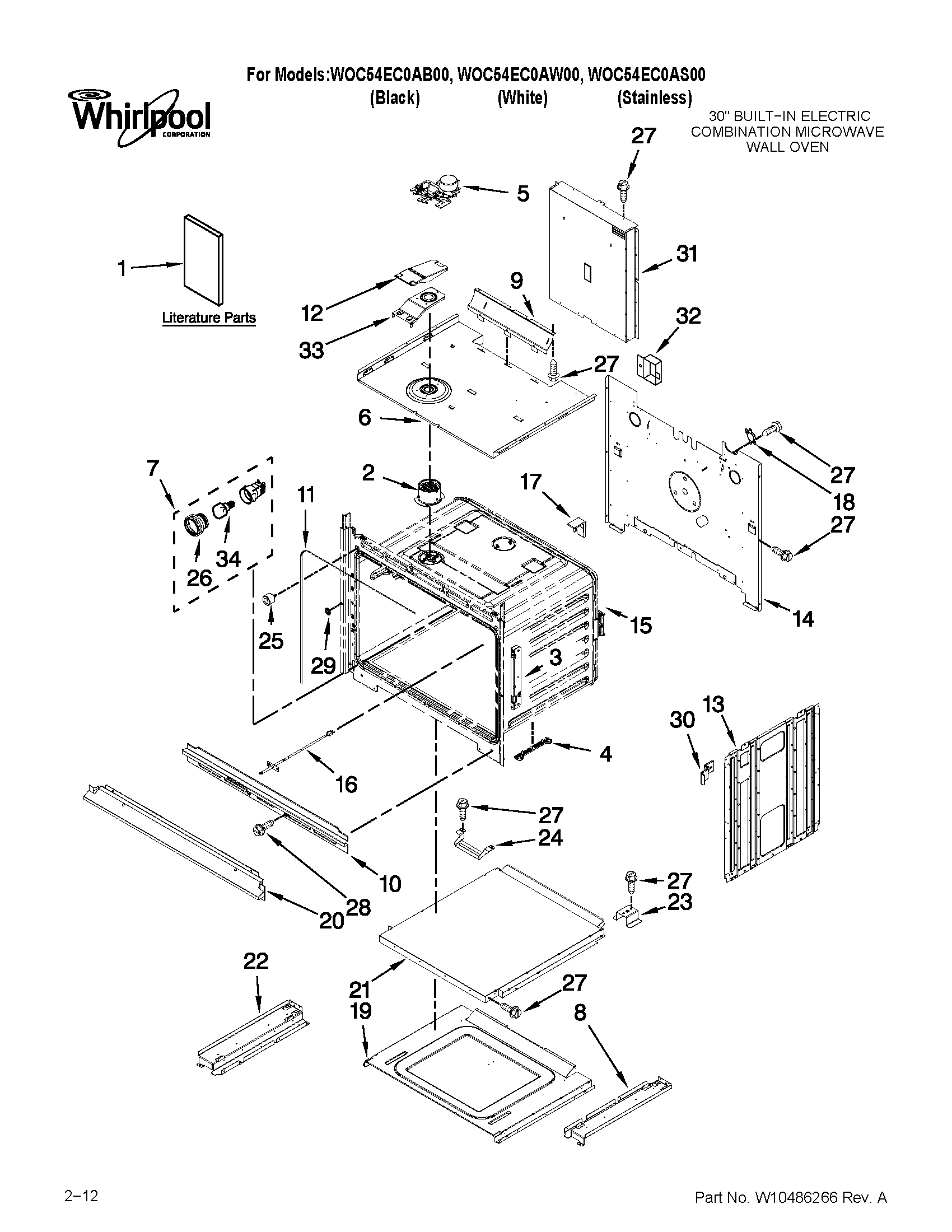 OVEN PARTS