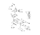 Whirlpool WOC54EC0AB00 cabinet and stirrer parts diagram