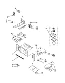 Cabinet and stirrer parts