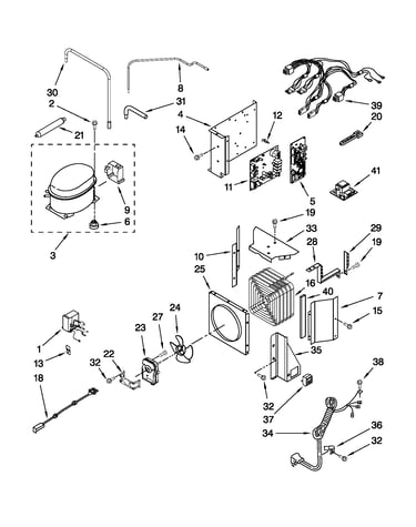 Upper unit parts