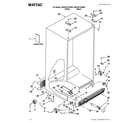 Maytag MSD2573VEB00 cabinet parts diagram