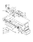 Motor and ice container parts