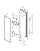 Refrigerator door parts