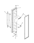 Freezer door parts