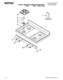 Cooktop parts