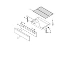 Maytag MGR7661WB4 drawer & broiler parts diagram