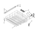 Upper rack and track parts