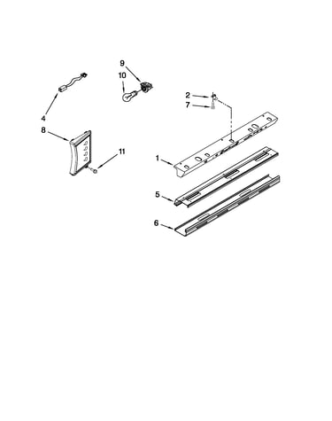 Control panel parts