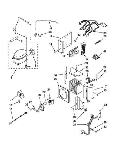 Upper unit parts