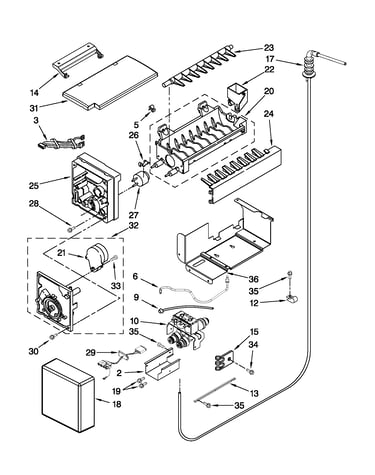 Icemaker parts