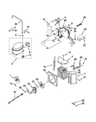 Upper unit parts