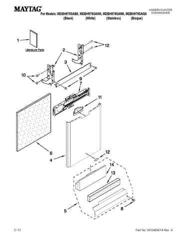 Door and panel parts