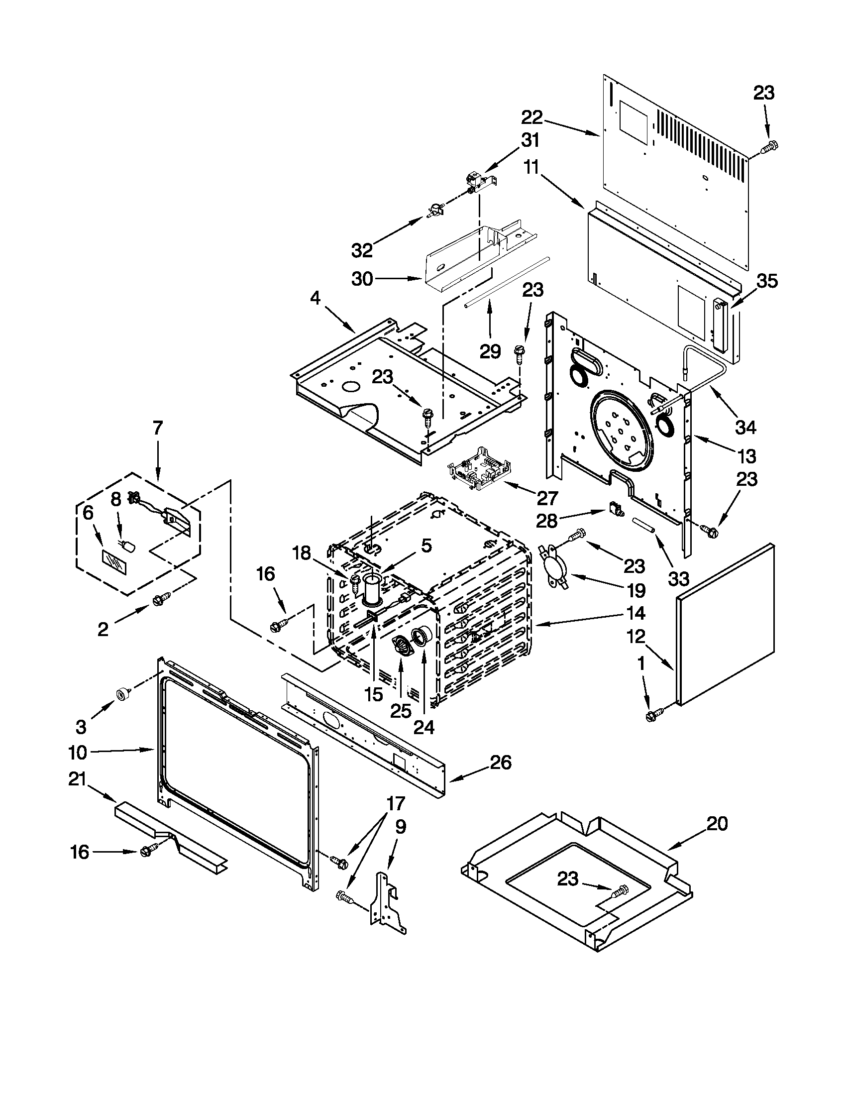 OVEN PARTS