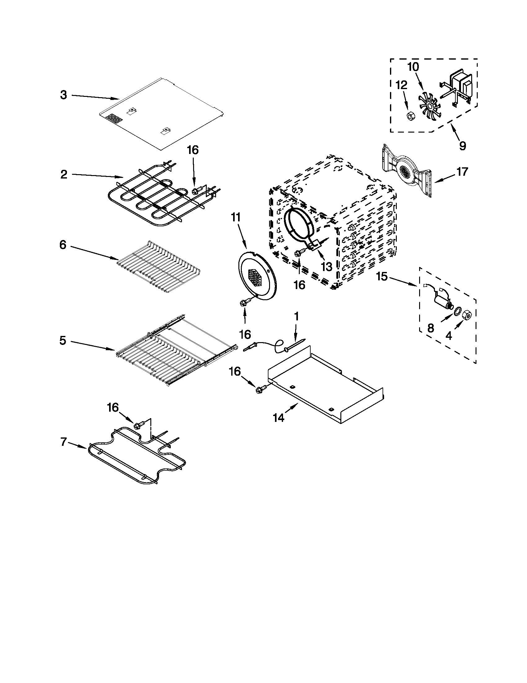 INTERNAL OVEN PARTS