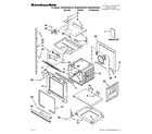 KitchenAid KEMS308SWH04 oven parts diagram