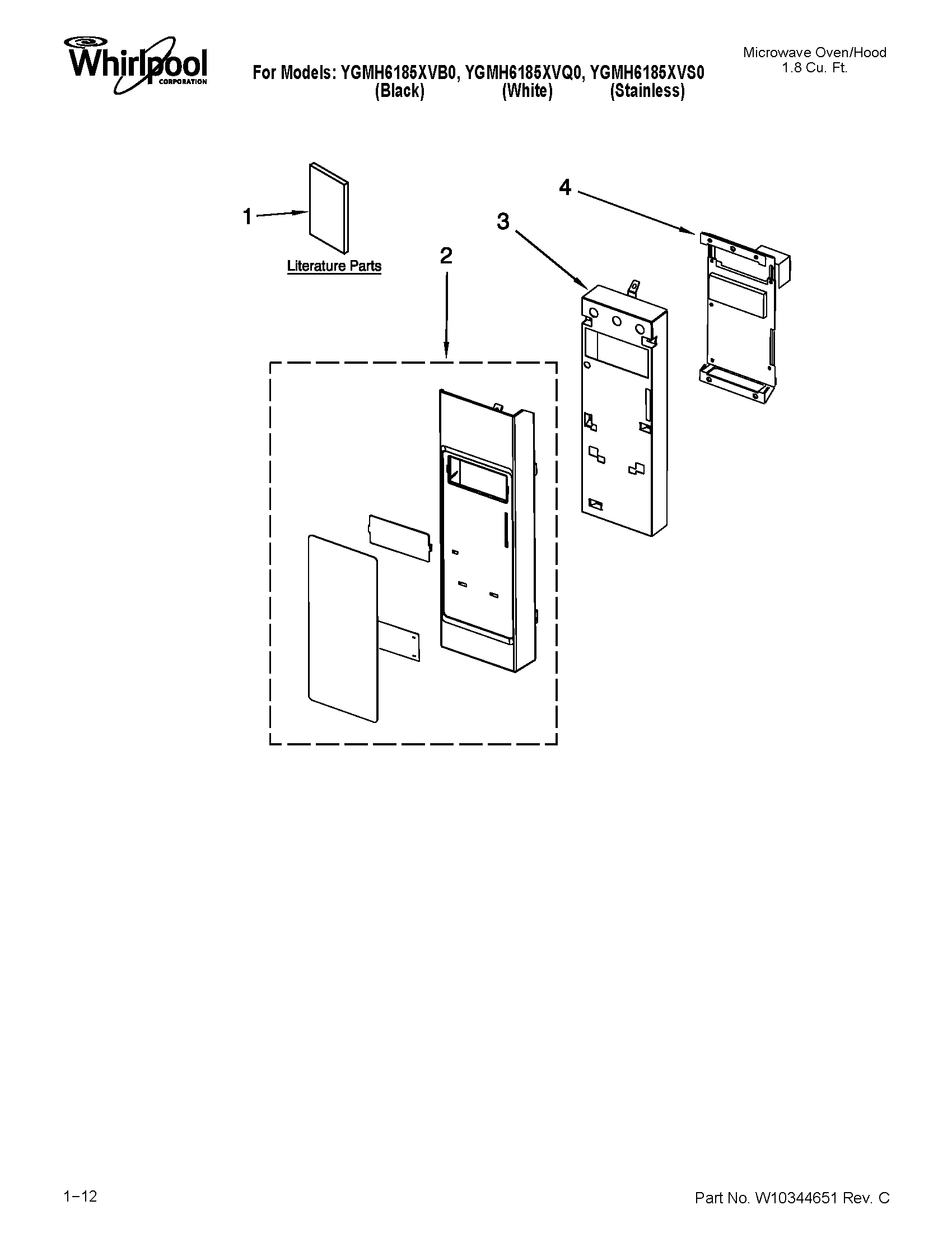 Control panel parts