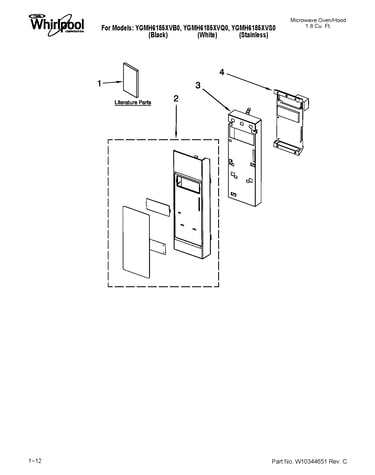 Control panel parts