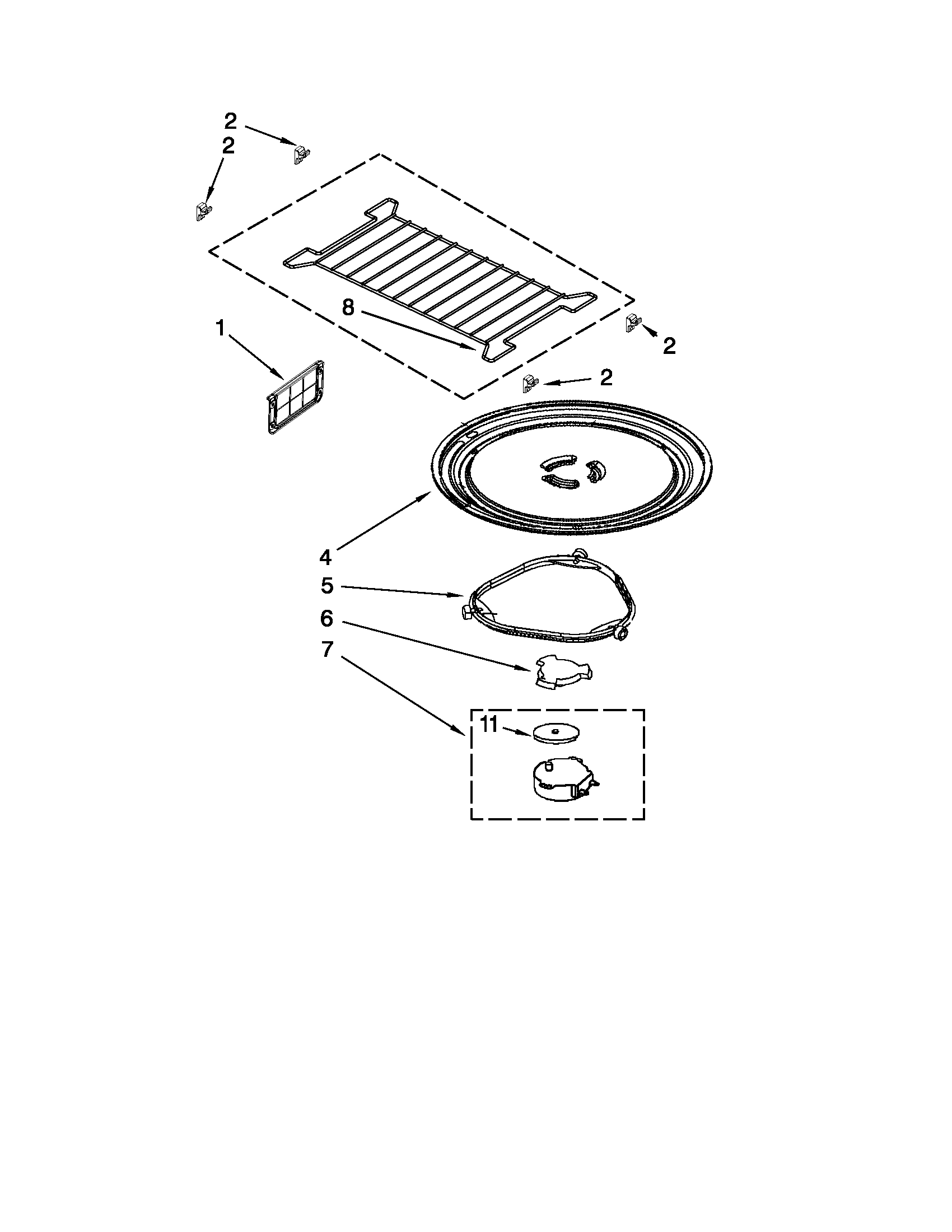 Turntable parts