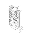 Whirlpool GSC25C5EYB00 refrigerator liner parts diagram