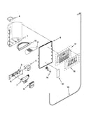 Dispenser front parts