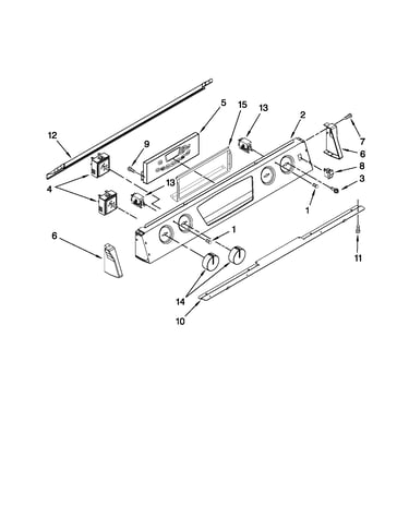 Control panel parts