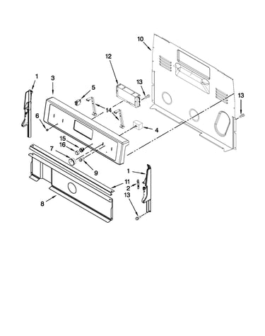 Control panel parts
