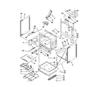 Whirlpool WFE524CLAW0 chassis parts diagram