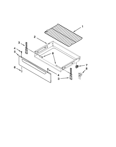 Drawer & rack parts
