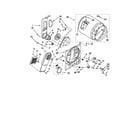 Inglis YIED4600YQ0 bulkhead parts diagram