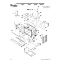 Whirlpool WOS51EC0AT00 oven parts diagram