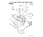 Whirlpool WOS92EC0AB00 oven parts diagram