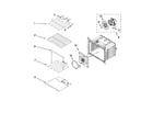Whirlpool WOS92EC7AB00 internal oven parts diagram