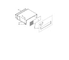 KitchenAid KSSO48FTX15 top grille and unit cover parts diagram