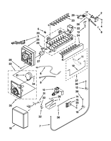 Icemaker parts