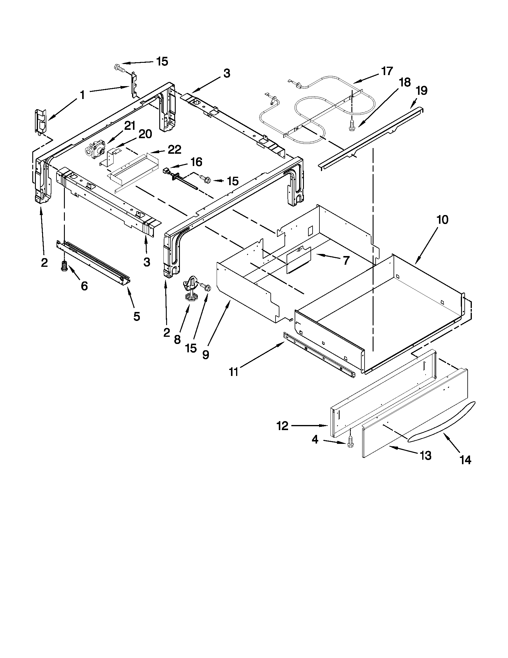 Drawer parts