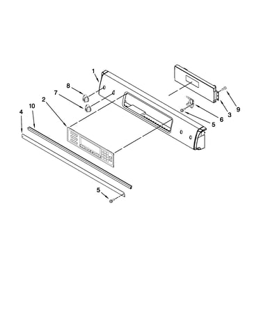 Control panel parts
