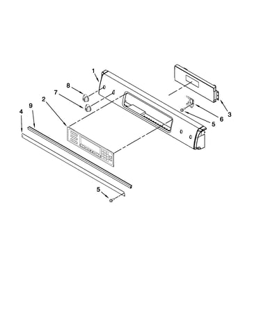 Control panel parts