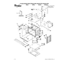 Whirlpool WOD51EC7AB00 lower oven parts diagram