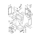 Maytag MER7662WW3 chassis parts diagram