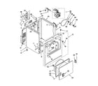 Maytag 4GMEDC300YW0 cabinet parts diagram