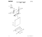 Maytag MDC4809PAW0 door and panel parts diagram