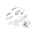 Control panel and latch parts