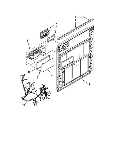 Inner door parts