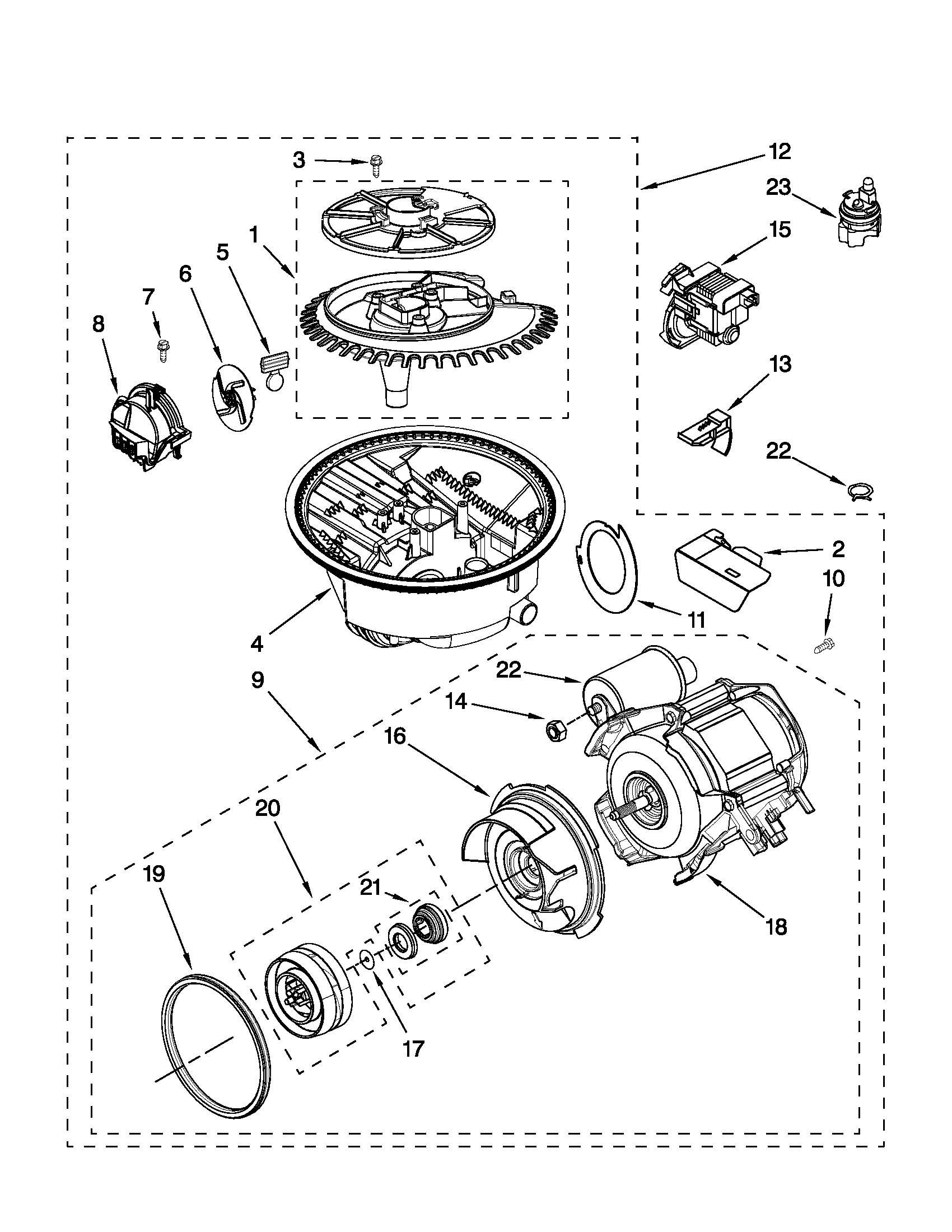 PUMP AND MOTOR PARTS